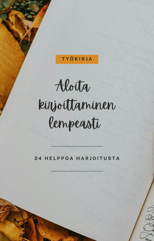 Aloita kirjoittaminen lempeästi työkirjan kansikuva